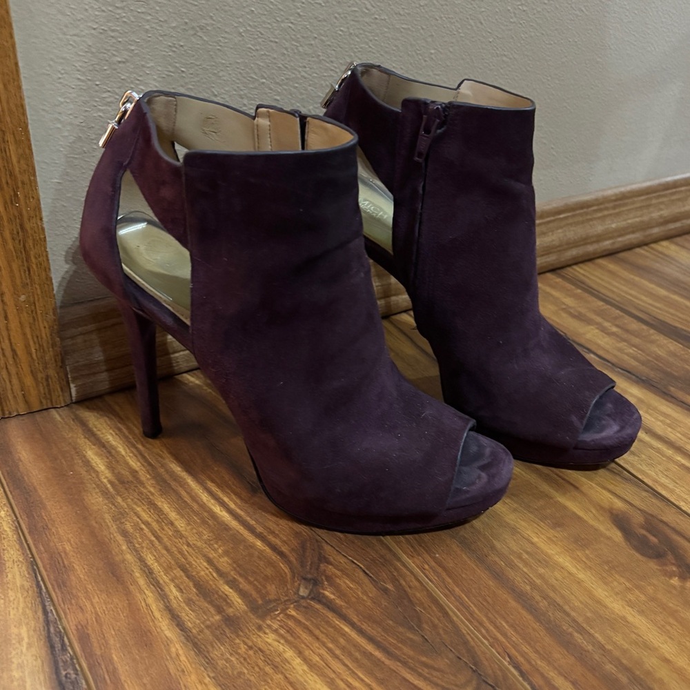 MICHAEL Michael Kors Purple Heeled Boots